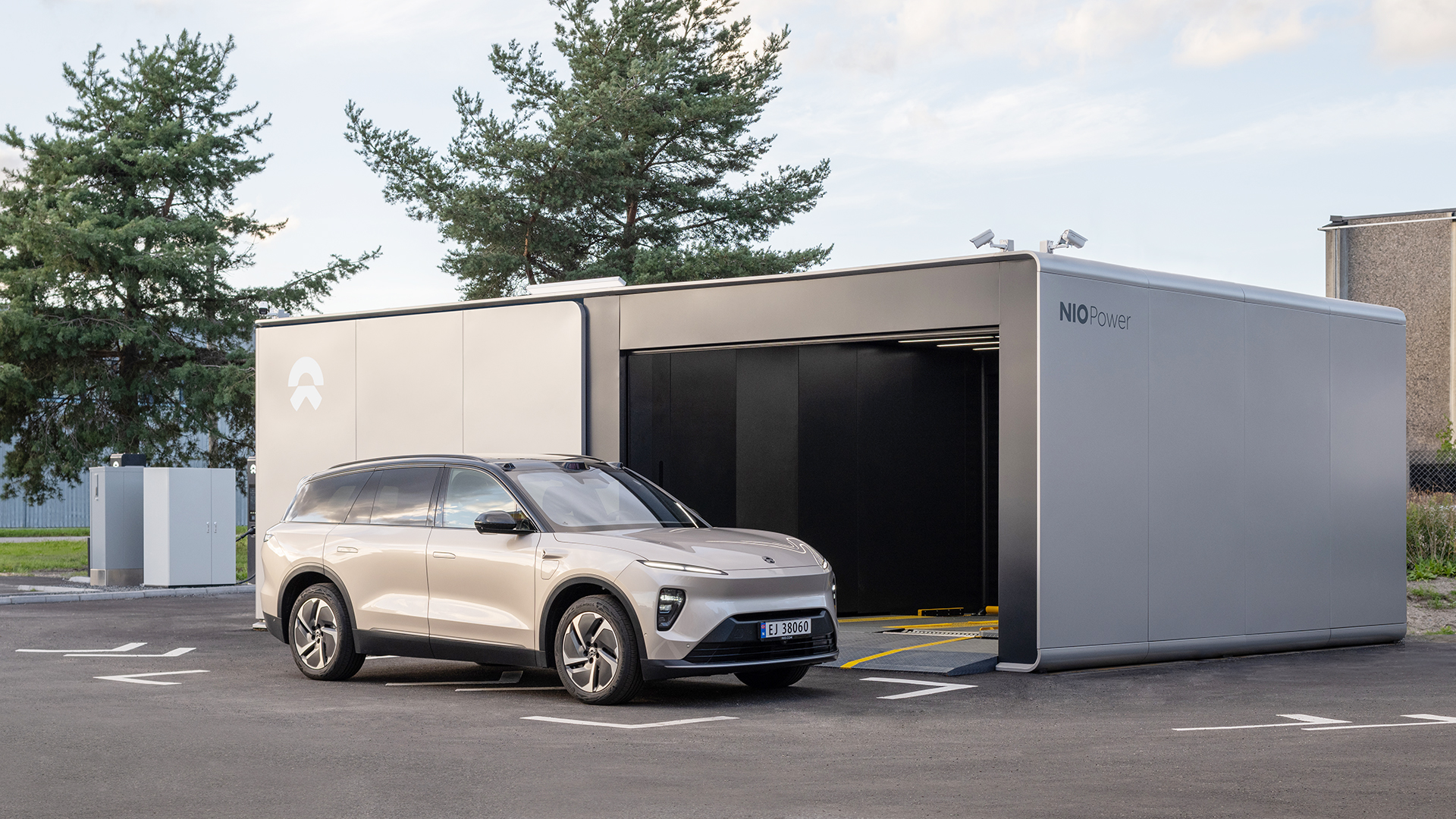 Batteribytte, furuset