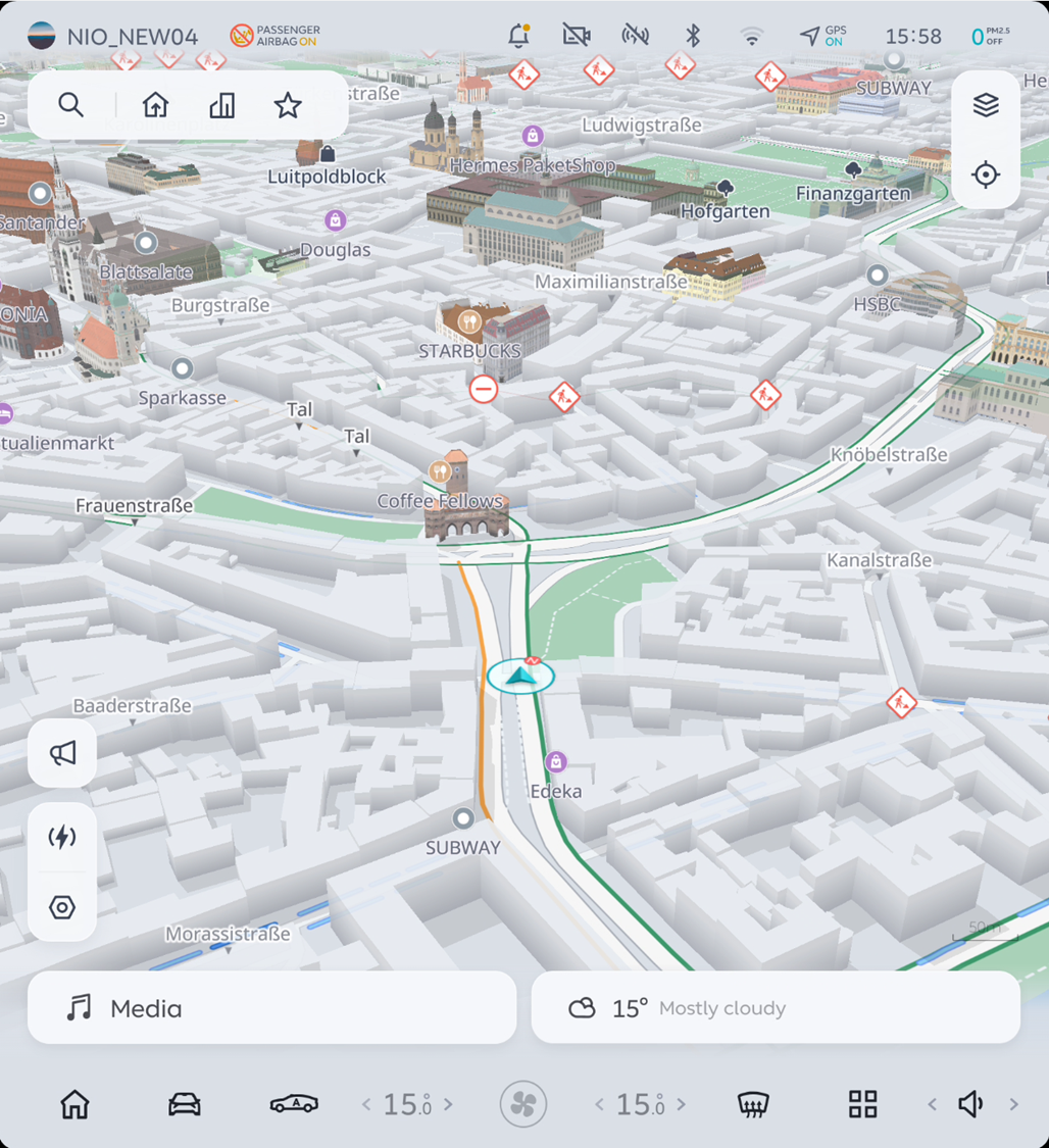 Navigasjon fra skjerm