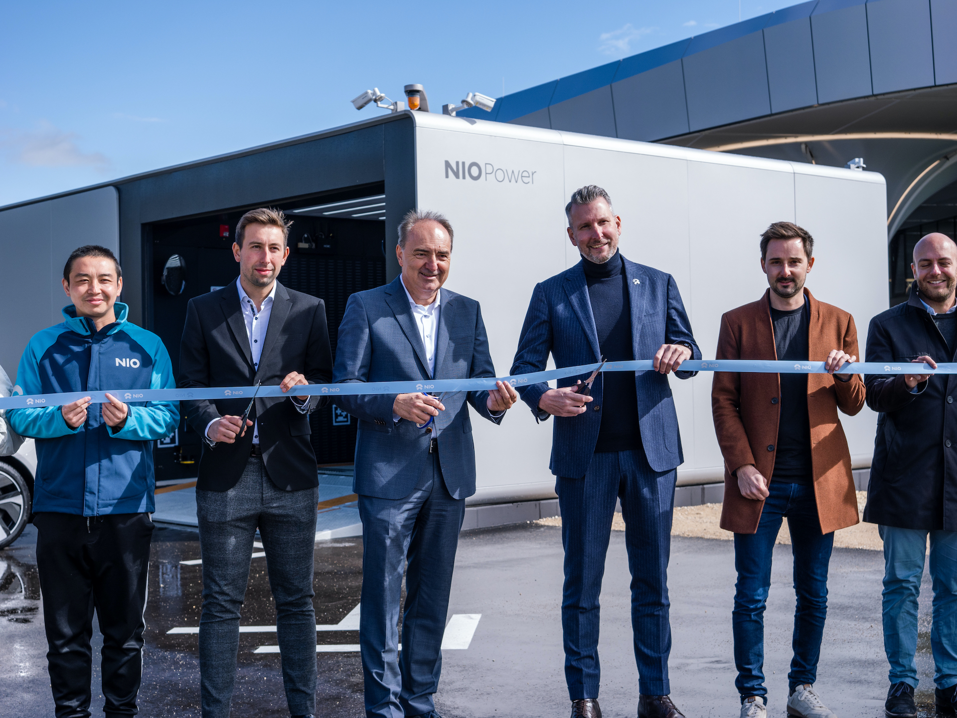 First NIO Power Swap Station in Germany Officially Opens