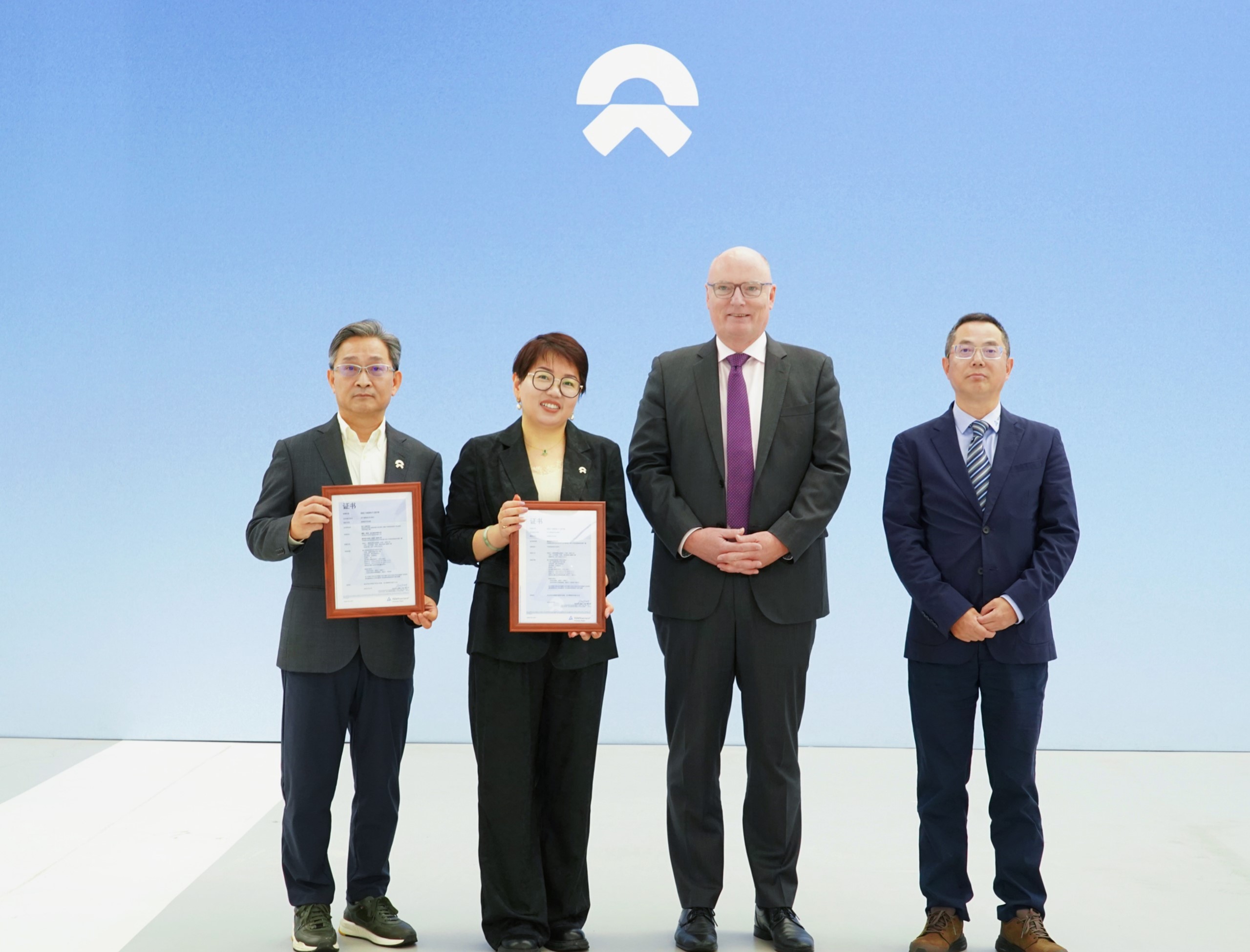 NIO Received TÜV Rheinland Certificates With Improved Carbon Management Capabilities
