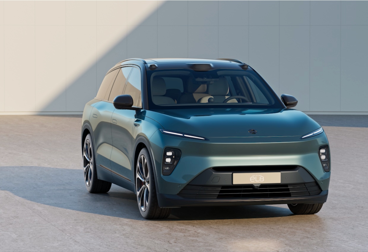 NIO EL8: Smarte Matrix LED-Scheinwerfer + LiDAR