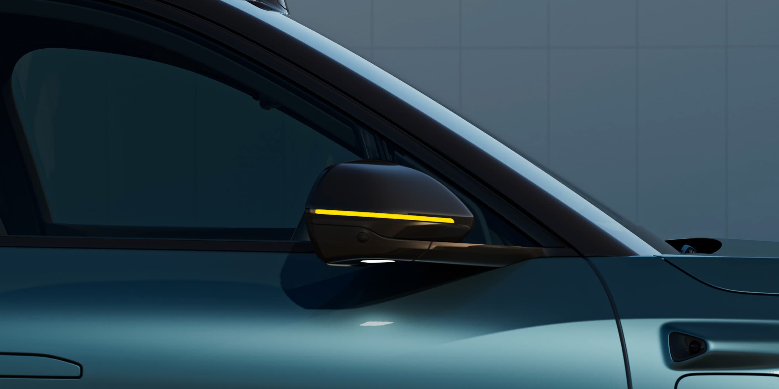 NIO EL8: Unsichtbare Seitenspiegel-Blinker