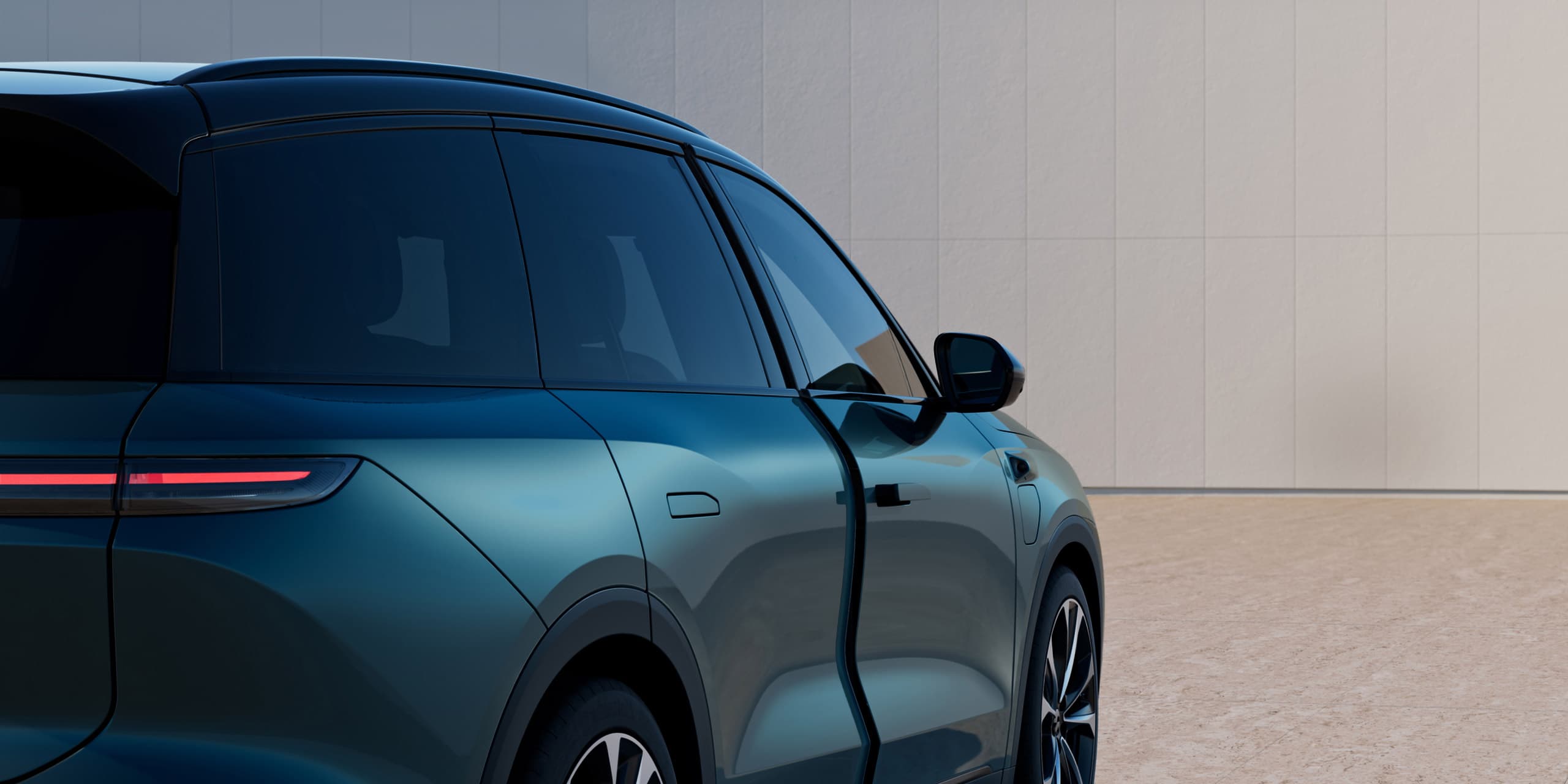 NIO EL8: Aufmerksame Begrüßung