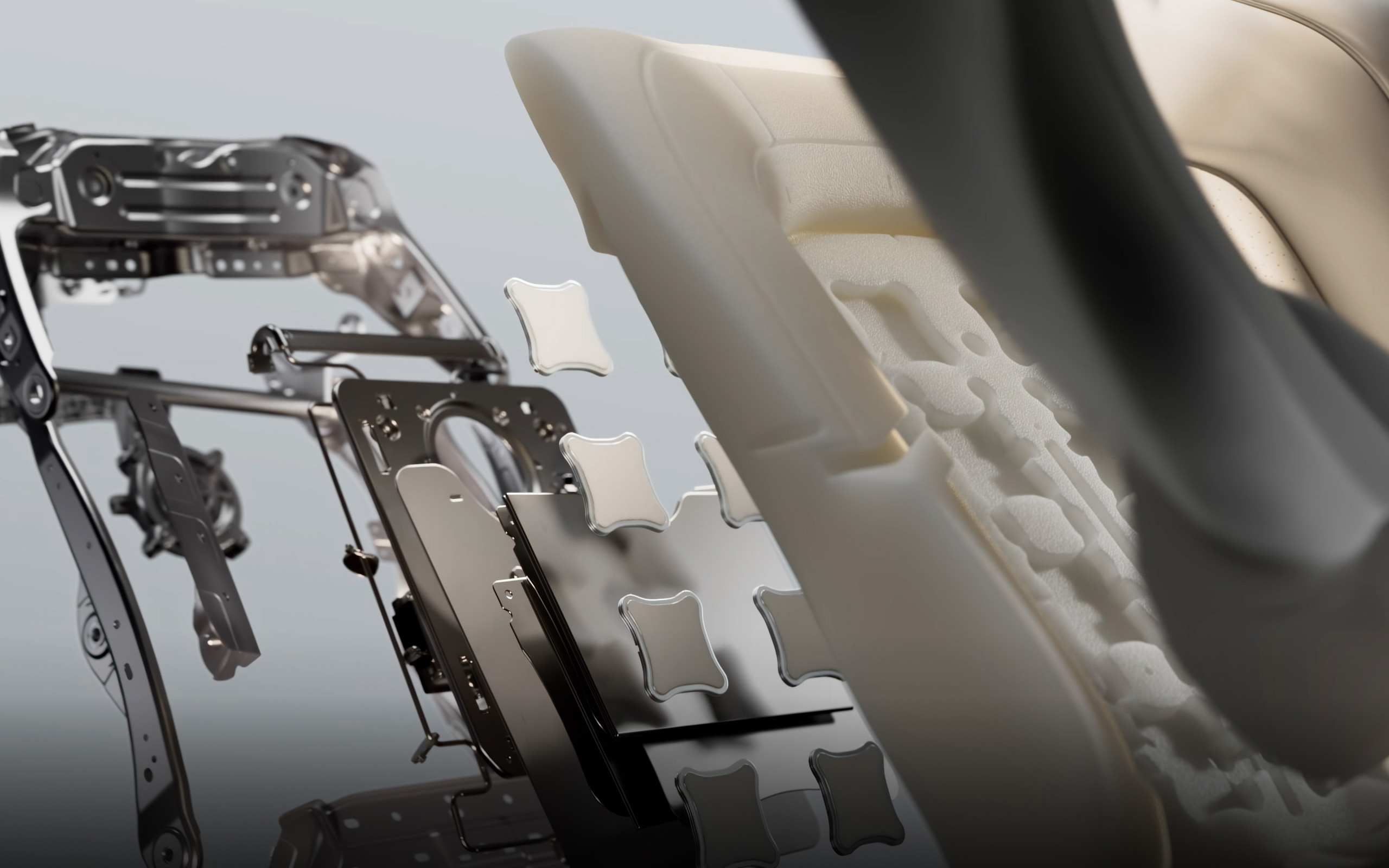 Seats With 10 Tech-Intensive Layers Seats With 10 Tech-Intensive Layers