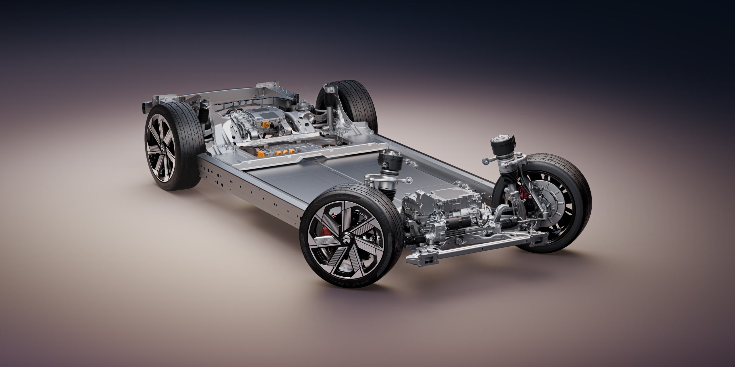 Front & Rear Five-Link Suspensions Front & Rear Five-Link Suspensions