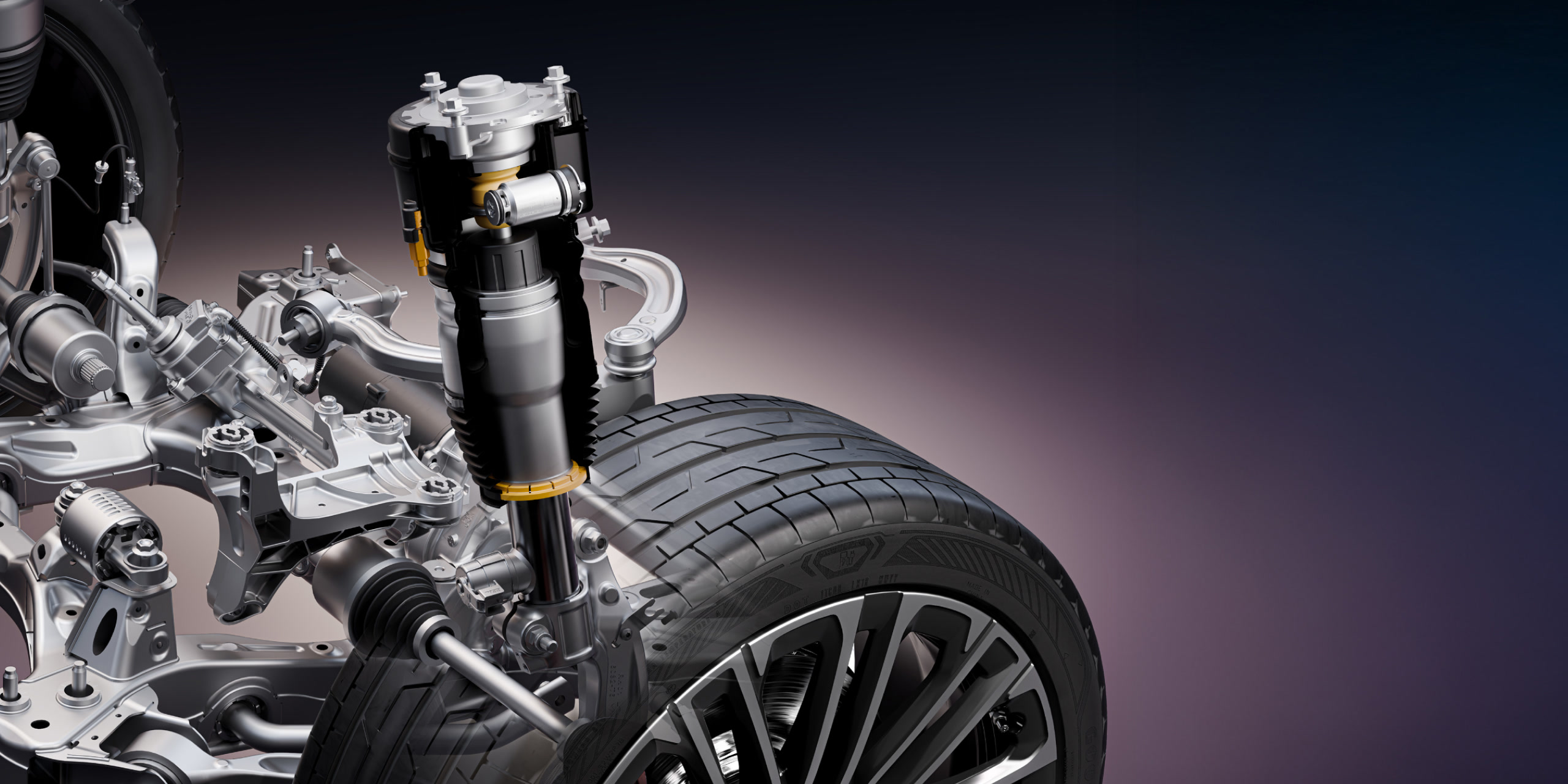 Intelligent Dual-Chamber Air Suspension Intelligent Dual-Chamber Air Suspension