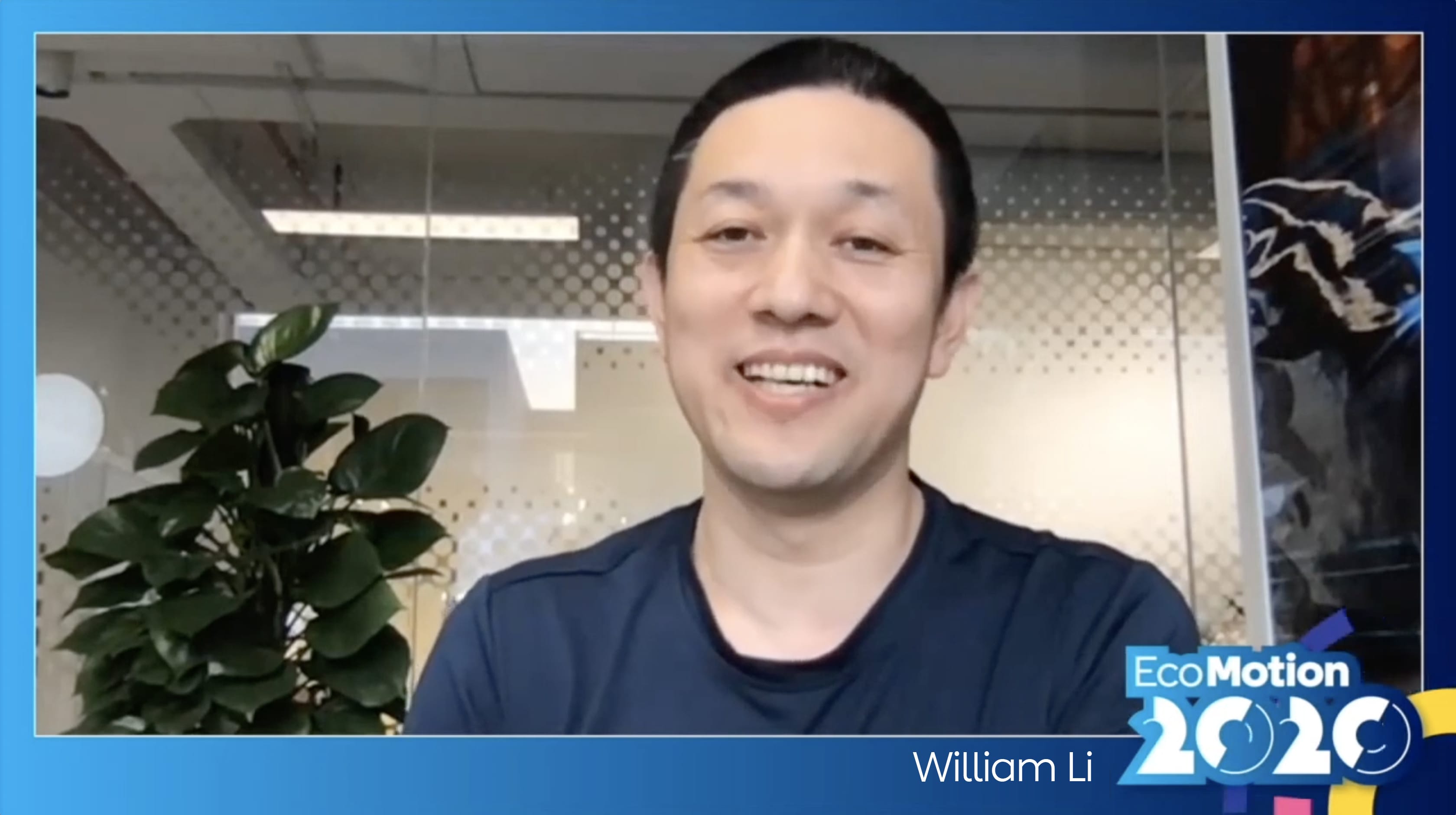 NIO’s Founder and CEO, William Li, Joined Leaders in the Global Smart Mobility Community at EcoMotion2020