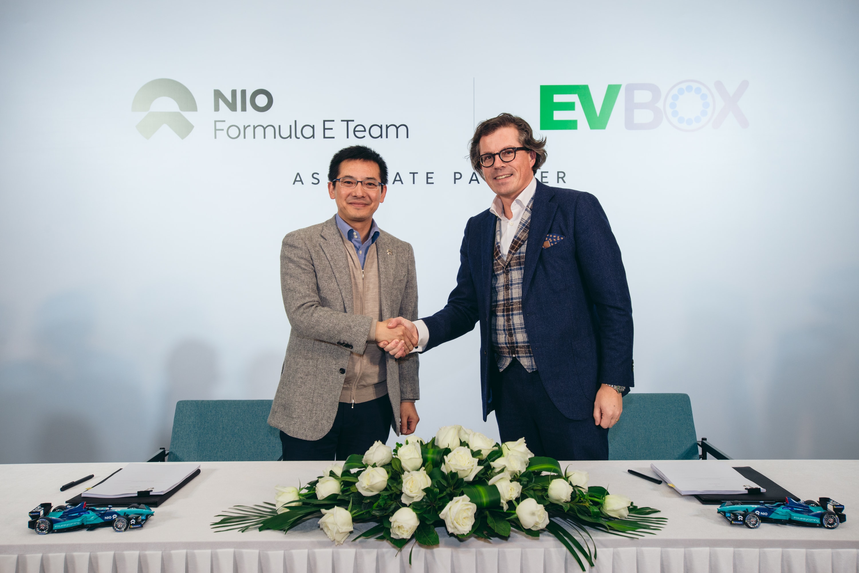 NIO Formula E Team Announces EVBox as Official Associate Partner NIO Formula E Team Announces EVBox as Official Associate Partner