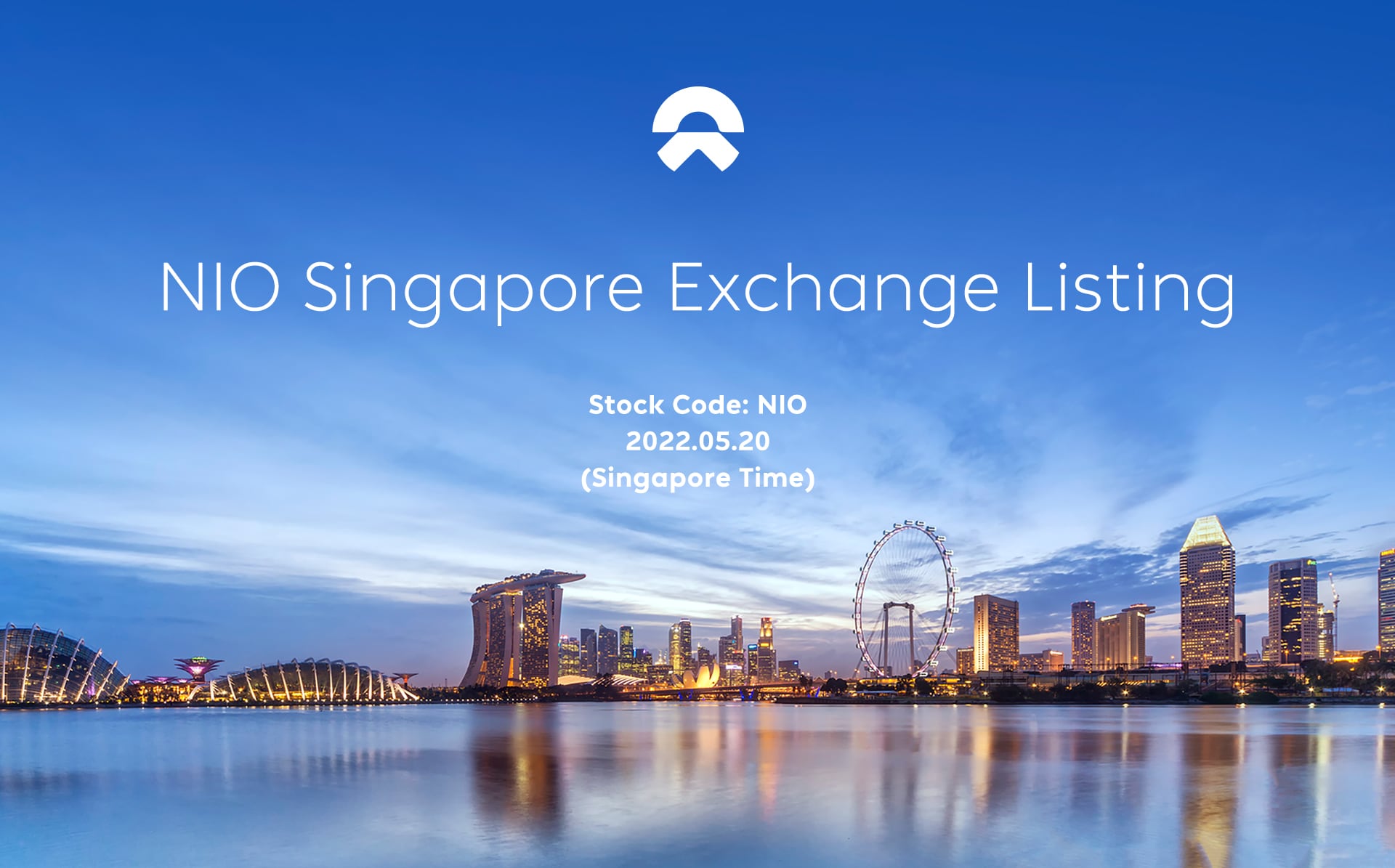 NIO Debuts in Singapore as the First Auto Company Listed on Three Exchanges NIO Debuts in Singapore as the First Auto Company Listed on Three Exchanges