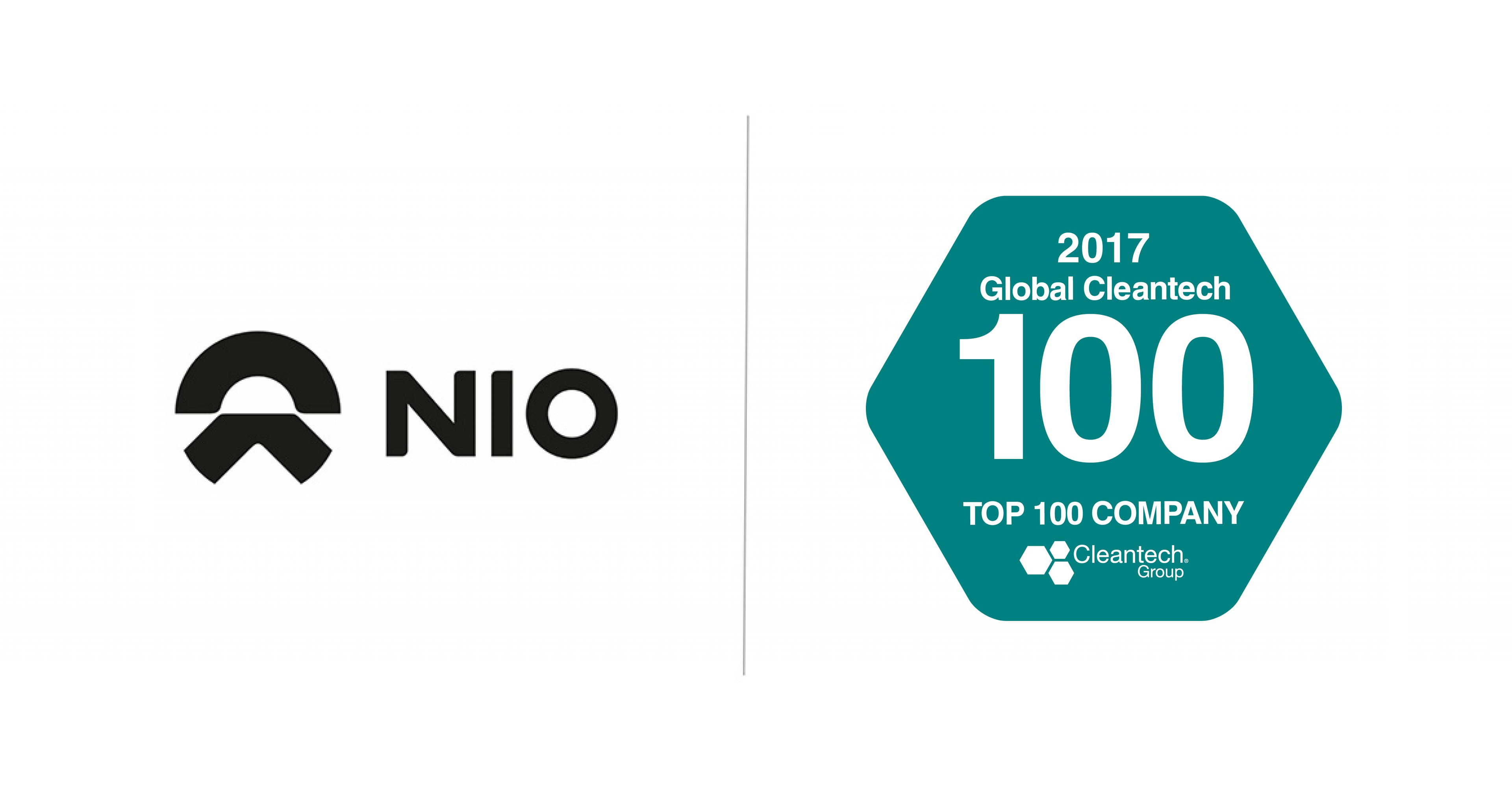 NIO is Named in the 2017 Global Cleantech 100 NIO is Named in the 2017 Global Cleantech 100